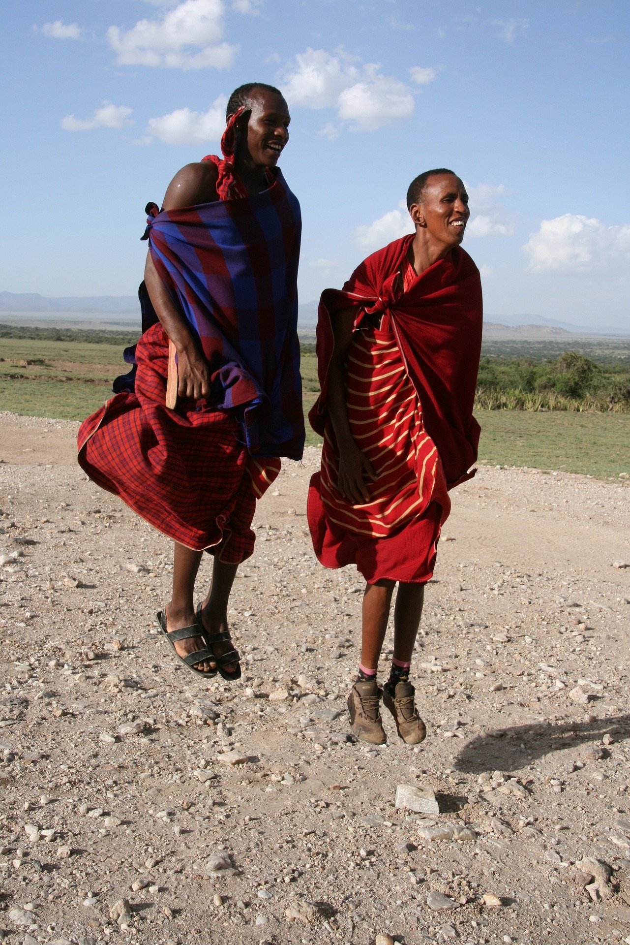 A Maasai community in Tanzania